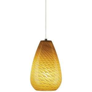   Voltage Round Art Glass Track Lighting Pendant, 50 Total Watts Home