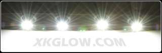4x 4W LED WHITE Flash Strobe Light Headlight USA SELLER  
