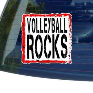  Volleyball Rocks   Window Bumper Laptop Sticker 