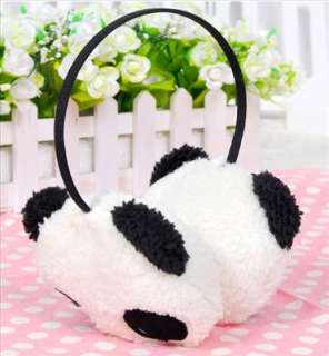 Girl Cute Panda Earmuffs Ear Muffs Earlap Warm Headband  