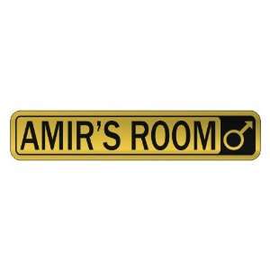   AMIR S ROOM  STREET SIGN NAME
