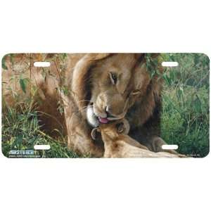 3504 Fathers Day Lion License Plates Car Auto Novelty Front Tag by 