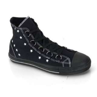  MENS Canvas High Top Shoes Rocker Black Sneaker Emo Shoes