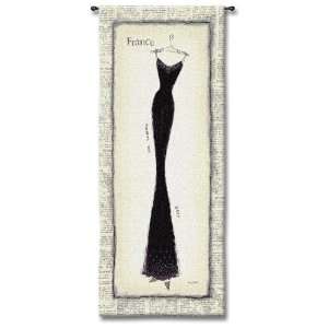  Fine Art Tapestry Vogue Silhouette Rectangle 0.27 x 0.53 