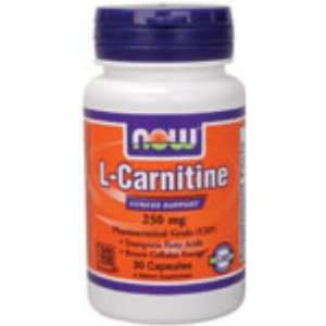  L Carnitine 250mg 30 Count