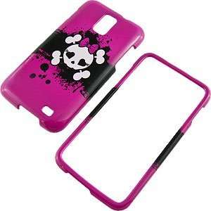  Hot Pink Cutie Skull Protector Case for Samsung Galaxy S 