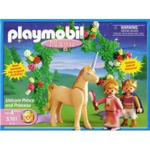  Playmobil Unicorn Prince and Princess Playset Toys 