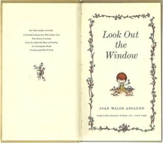 JOAN WALSH ANGLUND Look Out the Window 1959  