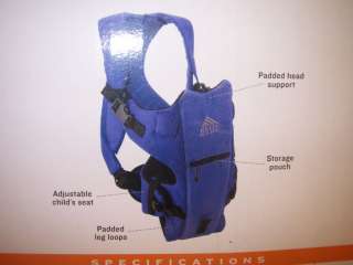 KELTY KIDS WALLABY INFANT CARRIER BLUEBERRY NEW  