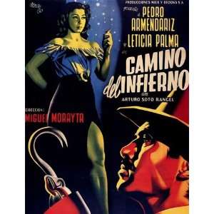 Camino del infierno Poster Movie Spanish (11 x 17 Inches   28cm x 44cm 