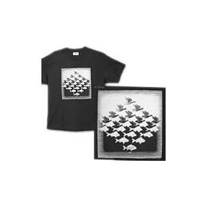  Escher Sky and Water T shirt   Medium 