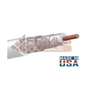  RG6 18AWG Coaxial Cable (CMP) CATV Solid .040 BCCS 60% AL 