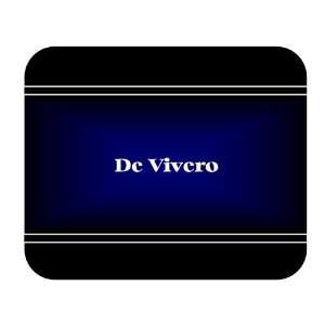   Personalized Name Gift   De Vivero Mouse Pad 