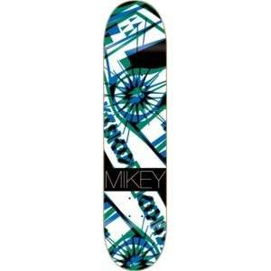  Alien Workshop Mikey Taylor Anaglyph Hexmark Skateboard 