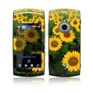 Sony Ericsson Vivaz Pro Skin Decal Sticker   Sun Flowers 