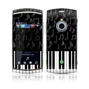  Sony Ericsson Vivaz Pro Skin Decal Sticker   I Love Piano 