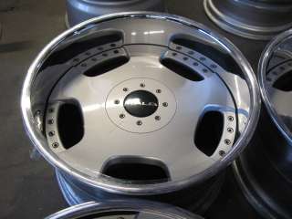 You are bidding on a used set Wald 19 rim. The size are 19x10.5 