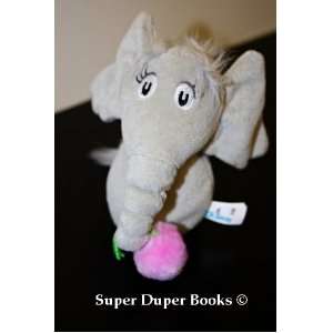  Dr. Seuss Horton Hears a Who Stuffed Character Toy Finger 