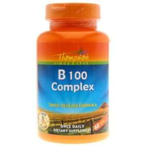  Thompson Vitamin B 100 Complex 60 tablets Health 