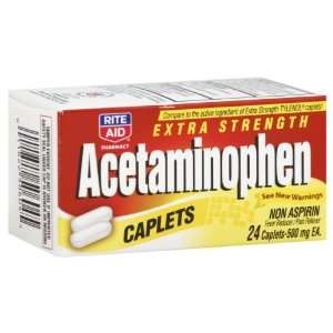  Rite Aid Acetaminophen, 24 ea