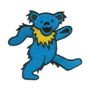 Visionary Patches Grateful Dead Bear Blue; 6 Items/Order Arts 