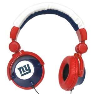  NFL Team Logo DJ Headphone   New York Giants Sports 