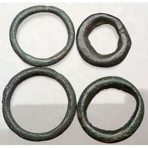  CELTIC 800BC Authentic Genuine Ancient Ring Money Proto 