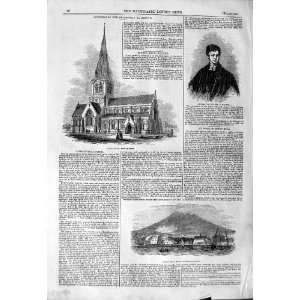 1844 Mount Etna Catania Camberwell Church Rev. Melvill 