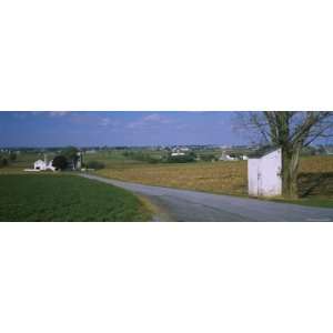  Passing Through a Field, Amish Farms, Lancaster County, Pennsylvania 