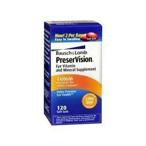  PACK OF 3 EACH PRESERVISION W/LUTEIN SFTGL 120SG PT 