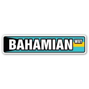  Sign bahamas national nation pride country gift Patio, Lawn & Garden