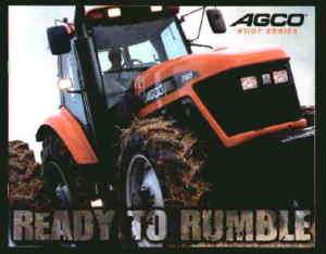 Agco RT and DT Series Tractor Brochure 2003  