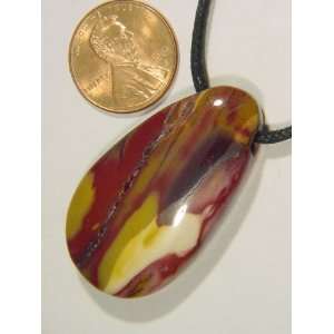  Natural Australian Mookaite Pendant Necklace Jewelry with 