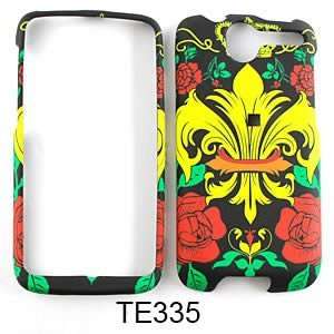  HTC DESIRE CASE COVER SKIN FACEPLATE ROYAL BADGE ROSES 