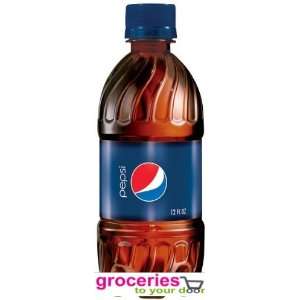 Pepsi Cola, 12 oz Bottle (Pack of 24)  Grocery & Gourmet 