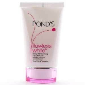    Ponds Flawless White Deep Whitening Facial Foam 50g Beauty