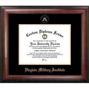  Virginia Military Institute Gold Embossed Diploma Frame 