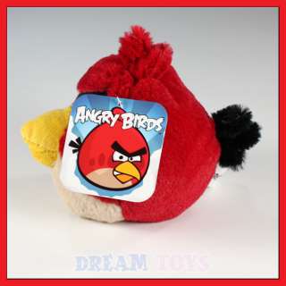 Angry Birds Red Plush Doll   Toy Rovio iphone Game  