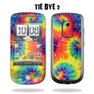  Protective Vinyl Skin Decal for HTC HERO   Tie Dye 2 Cell 