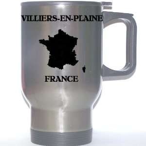  France   VILLIERS EN PLAINE Stainless Steel Mug 