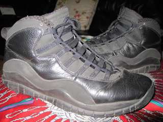 AUTHENTIC Nike Air Jordan Retro 10 X (2005) Black / White   Mens SZ 8 