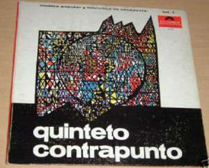 QUINTETO CONTRAPUNTO SELF TITLED VOL 4 VENEZUELA LP  