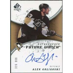   Future Watch #242 Alex Goligoski Autograph /999 Sports Collectibles