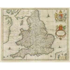  Anglia Map by Unknown 15x11 