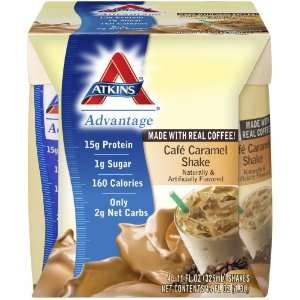  Atkins   Advantage Cafe Caramel Shake, 4 drinks Health 