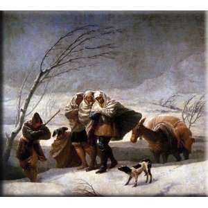   16x14 Streched Canvas Art by Goya, Francisco de