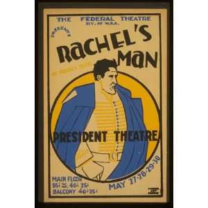   of W.P.A. presents Rachels man by Bradley Foote 1936