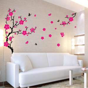 Plum Blossom Tree Wall Stickers Vinyl Art Decals  