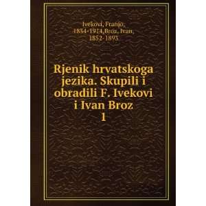   Ivan Broz. 1 Franjo, 1834 1914,Broz, Ivan, 1852 1893 Ivekovi Books