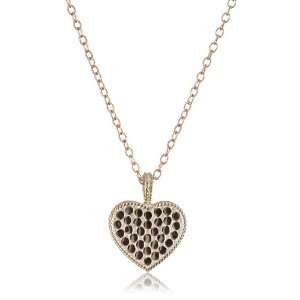 Anna Beck Designs Gili 18k Rose Gold Plated Heart Necklace